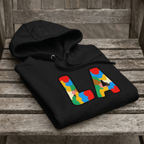 The City Collection LA Unisex Hoodie - Rebel P Customs