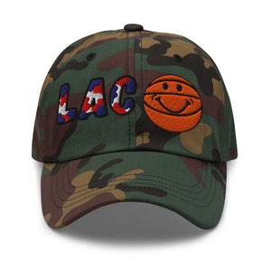 The City Collection LAC Basketball Camo Patched Hat - Rebel P Customs