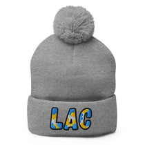 The City Collection LAC Football Patched Beanie - Rebel P Customs
