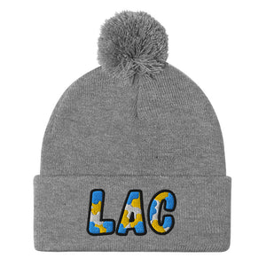 The City Collection LAC Football Patched Beanie - Rebel P Customs