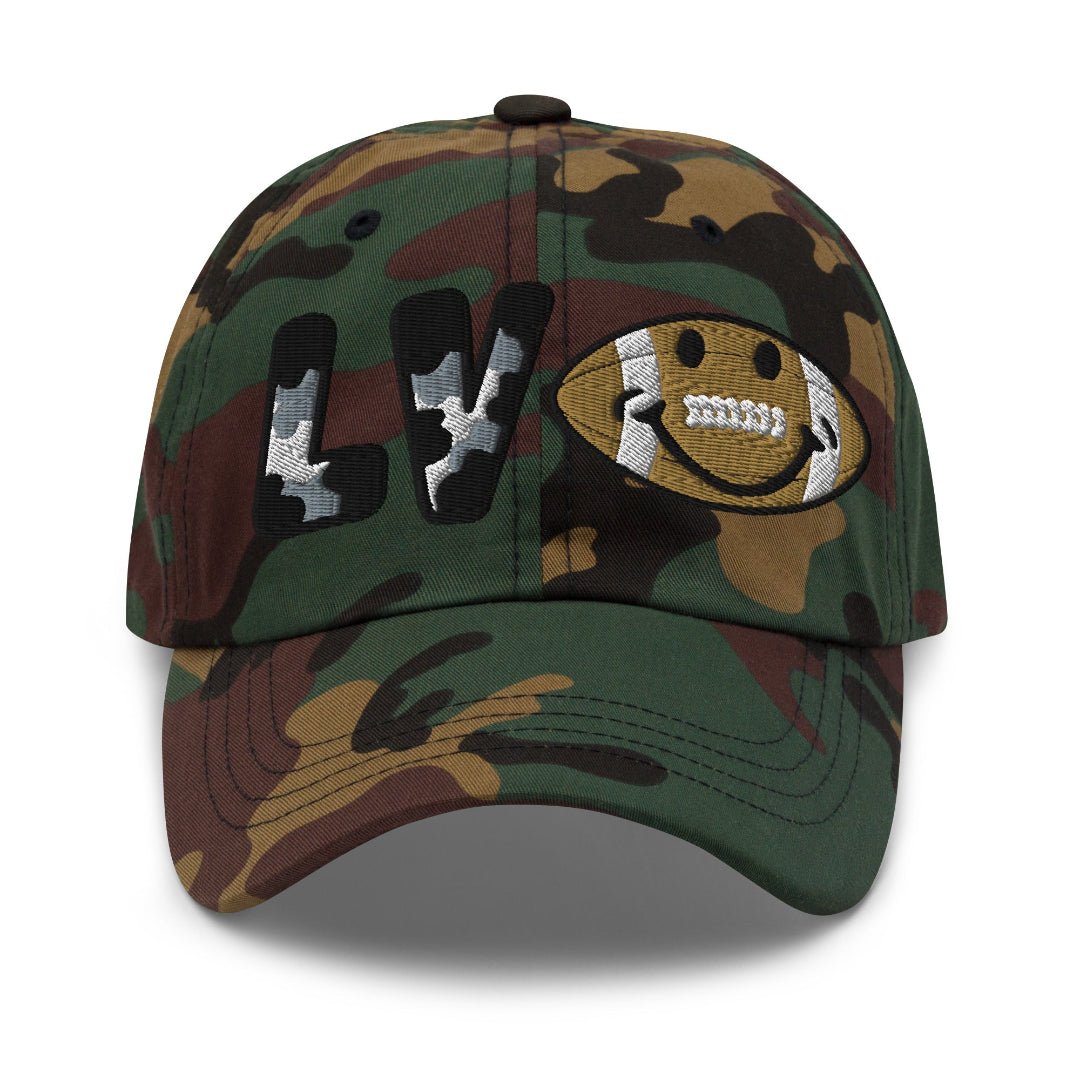 The City Collection Las Vegas Football Camo Patched Hat - Rebel P Customs