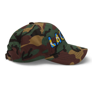 The City Collection Los Angeles Football Camo Patched Hat - Rebel P Customs