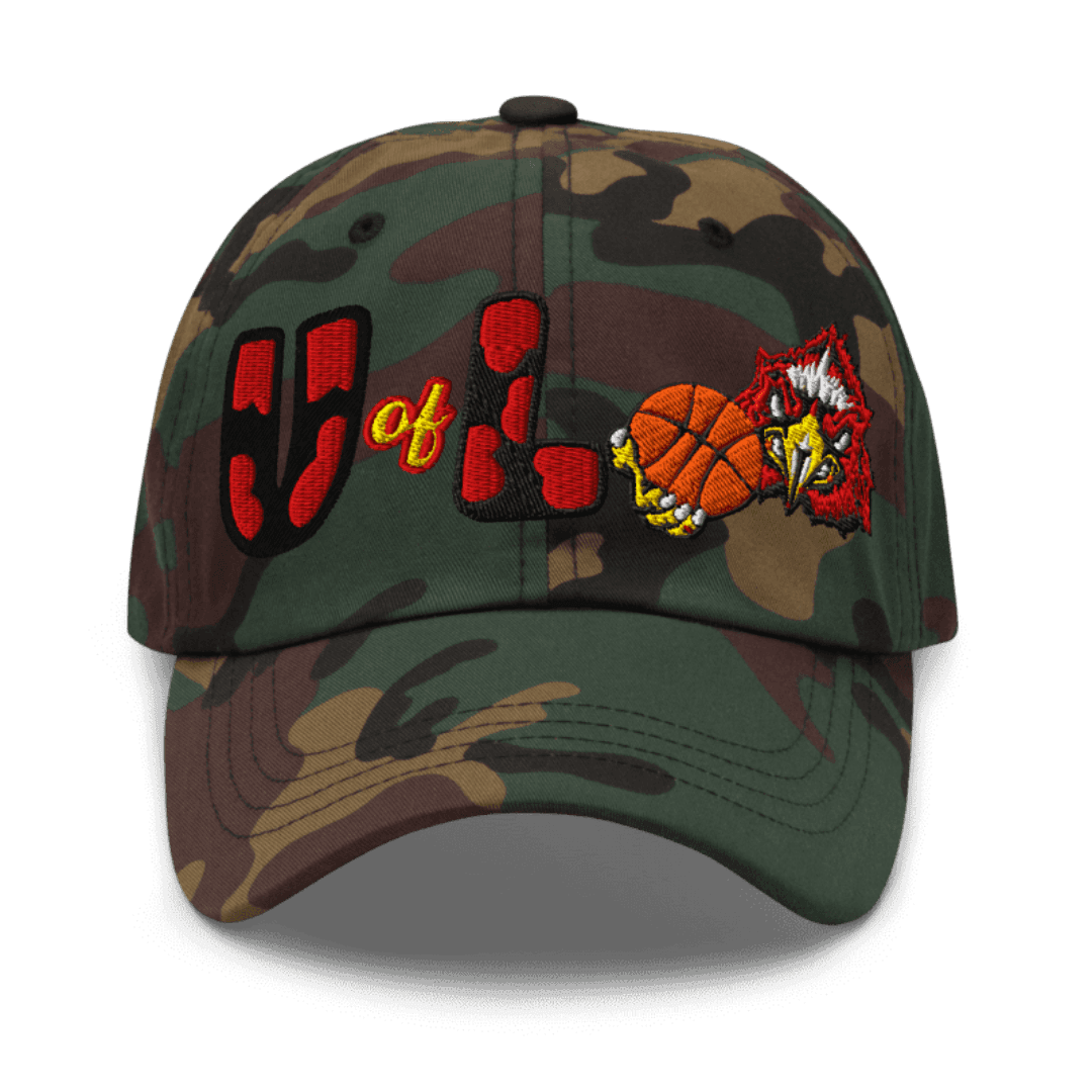 The City Collection Louisville Cardinal Camo Patched Hat - Rebel P Customs