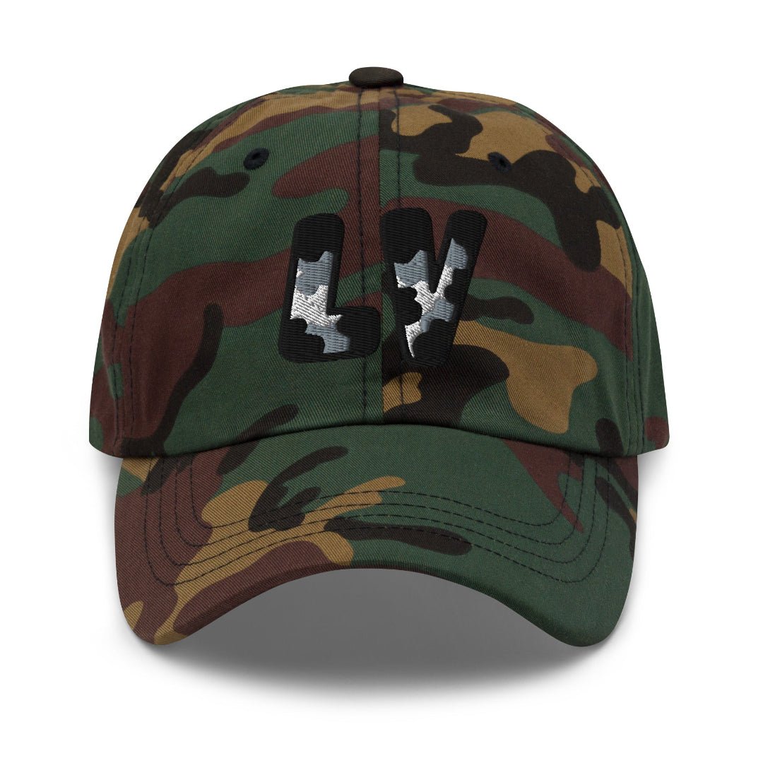 The City Collection LV Football Camo Patched Hat - Rebel P Customs
