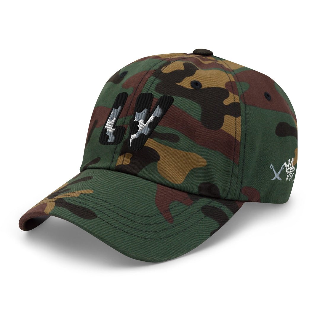 The City Collection LV Football Camo Patched Hat - Rebel P Customs