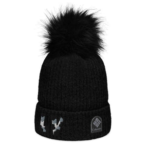The City Collection LV Football Patched Beanie - Rebel P Customs