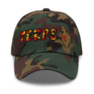The City Collection Maryland Terps Camo Patched Hat - Rebel P Customs