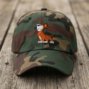 The City Collection Memphis Logo Camo Patched Hat - Rebel P Customs