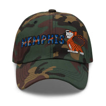 The City Collection Memphis Tigers Camo Patched Hat - Rebel P Customs