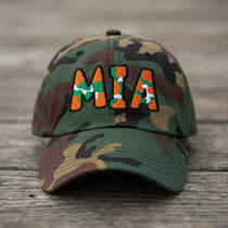 The City Collection MIA Camo Patched Hat - Rebel P Customs