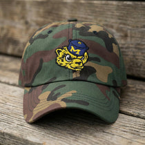 The City Collection Michigan Logo Camo Patched Hat - Rebel P Customs