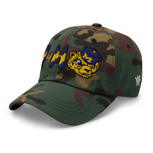 The City Collection Michigan Wolverine Camo Patched Hat - Rebel P Customs