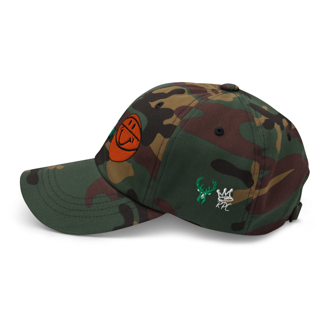 The City Collection MIL Basketball Camo Patched Hat - Rebel P Customs