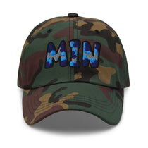 The City Collection MIN Basketball Camo Patched Hat - Rebel P Customs