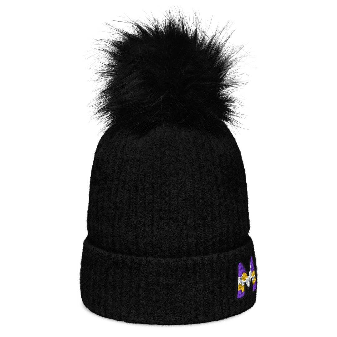 The City Collection MIN Football Patched Beanie - Rebel P Customs