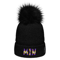 The City Collection MIN Football Patched Beanie - Rebel P Customs
