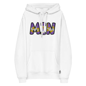 The City Collection MIN Football Patched Unisex Hoodie - Rebel P Customs