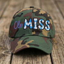 The City Collection MISS Alternate Colors Camo Patched Hat - Rebel P Customs