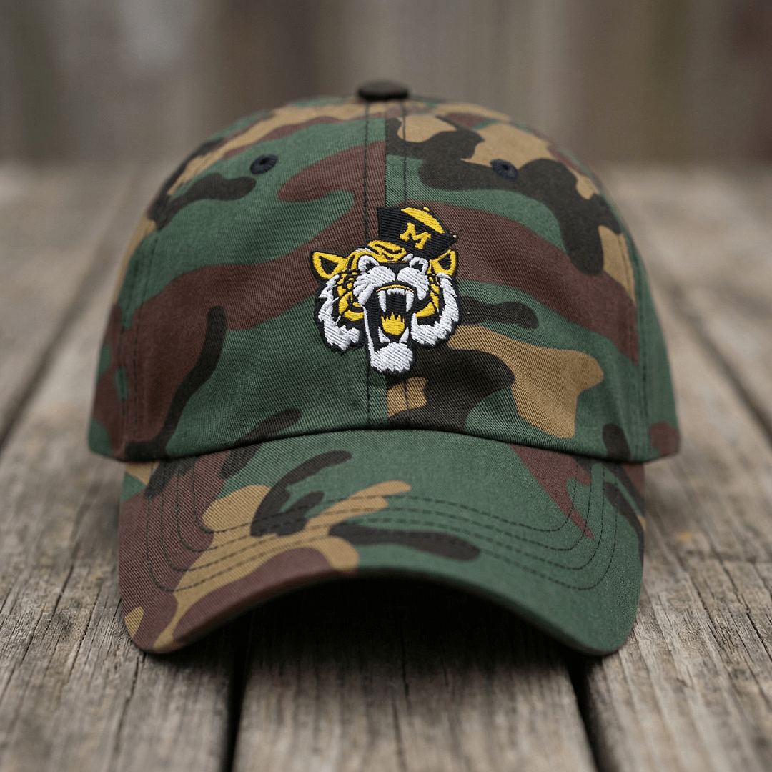 The City Collection Missouri Logo Camo Patched Hat - Rebel P Customs