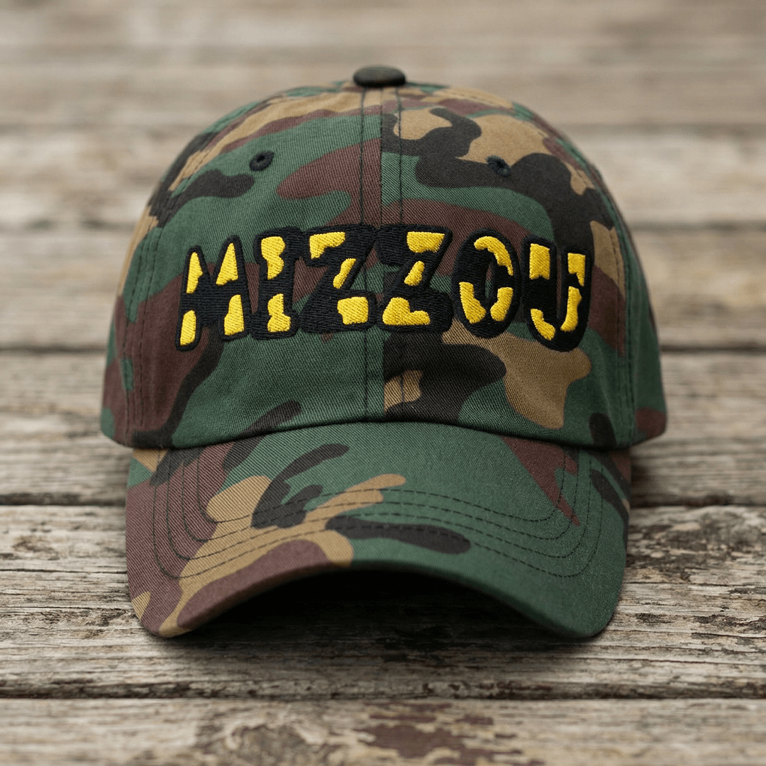 The City Collection MIZZOU Camo Patched Hat - Rebel P Customs
