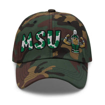 The City Collection MSU Spartan Camo Patched Hat - Rebel P Customs