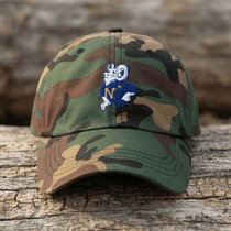 The City Collection NAVY Logo Camo Patched Hat - Rebel P Customs