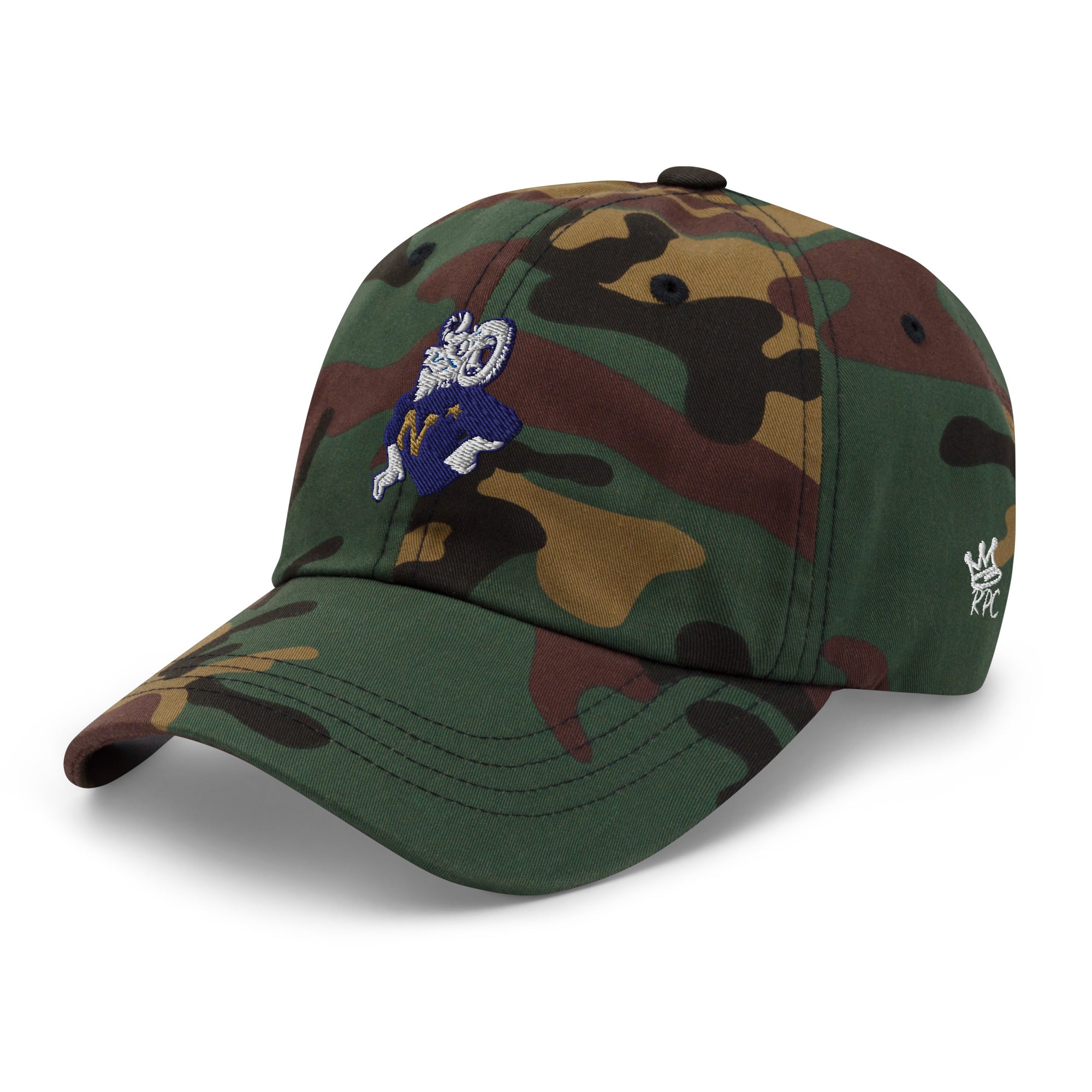 The City Collection NAVY Logo Camo Patched Hat - Rebel P Customs