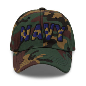 The City Collection NAVY Patched Hat - Rebel P Customs