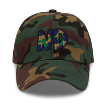 The City Collection ND Camo Patched Hat - Rebel P Customs