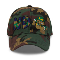The City Collection ND Fighting Irish Camo Patched Hat - Rebel P Customs