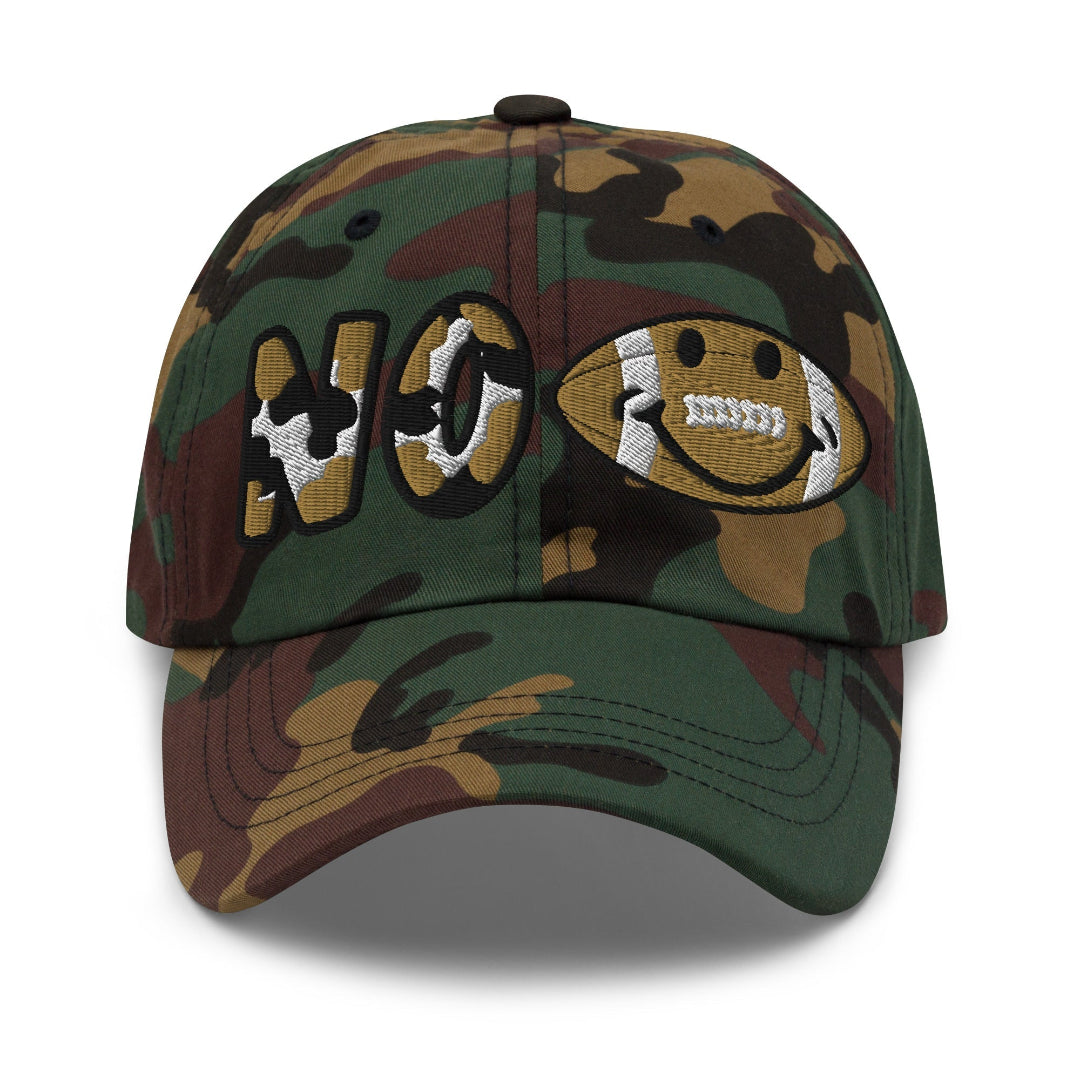 The City Collection New Orleans Football Camo Patched Hat - Rebel P Customs