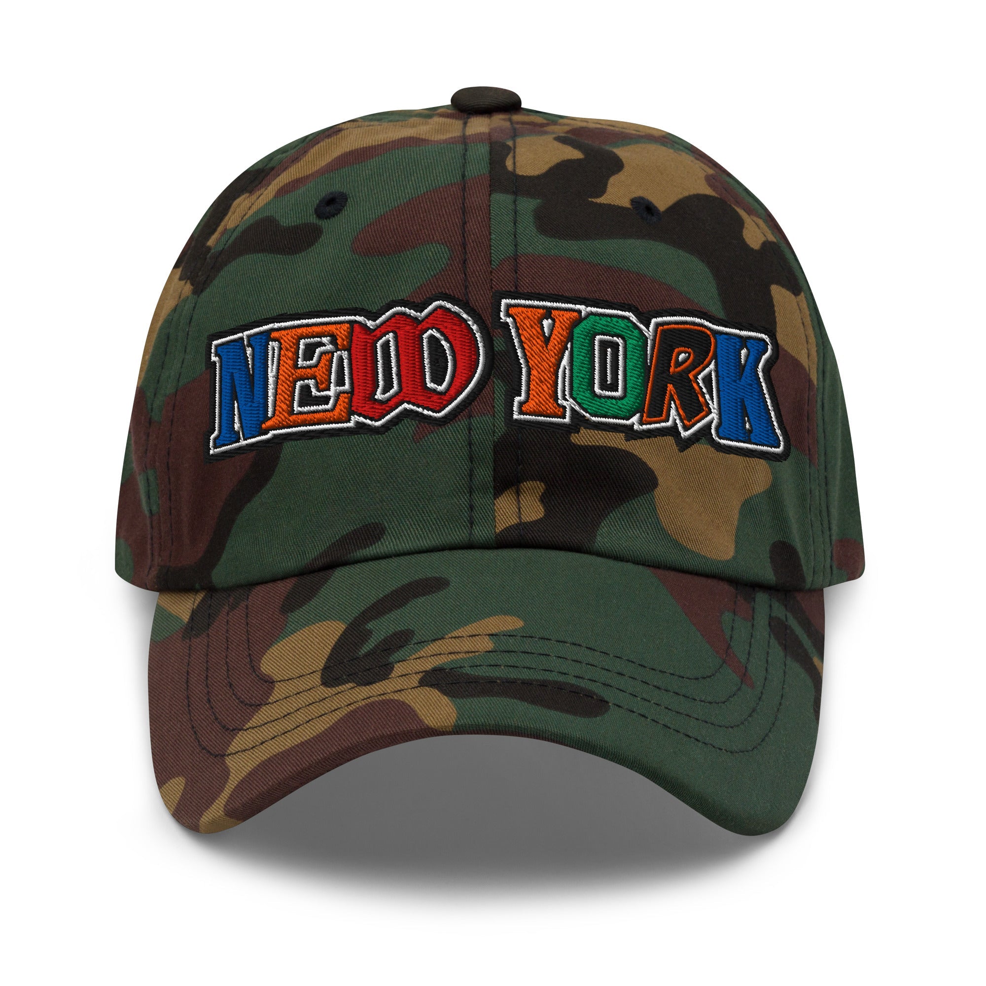 The City Collection New York Camo Patched Hat - Rebel P Customs