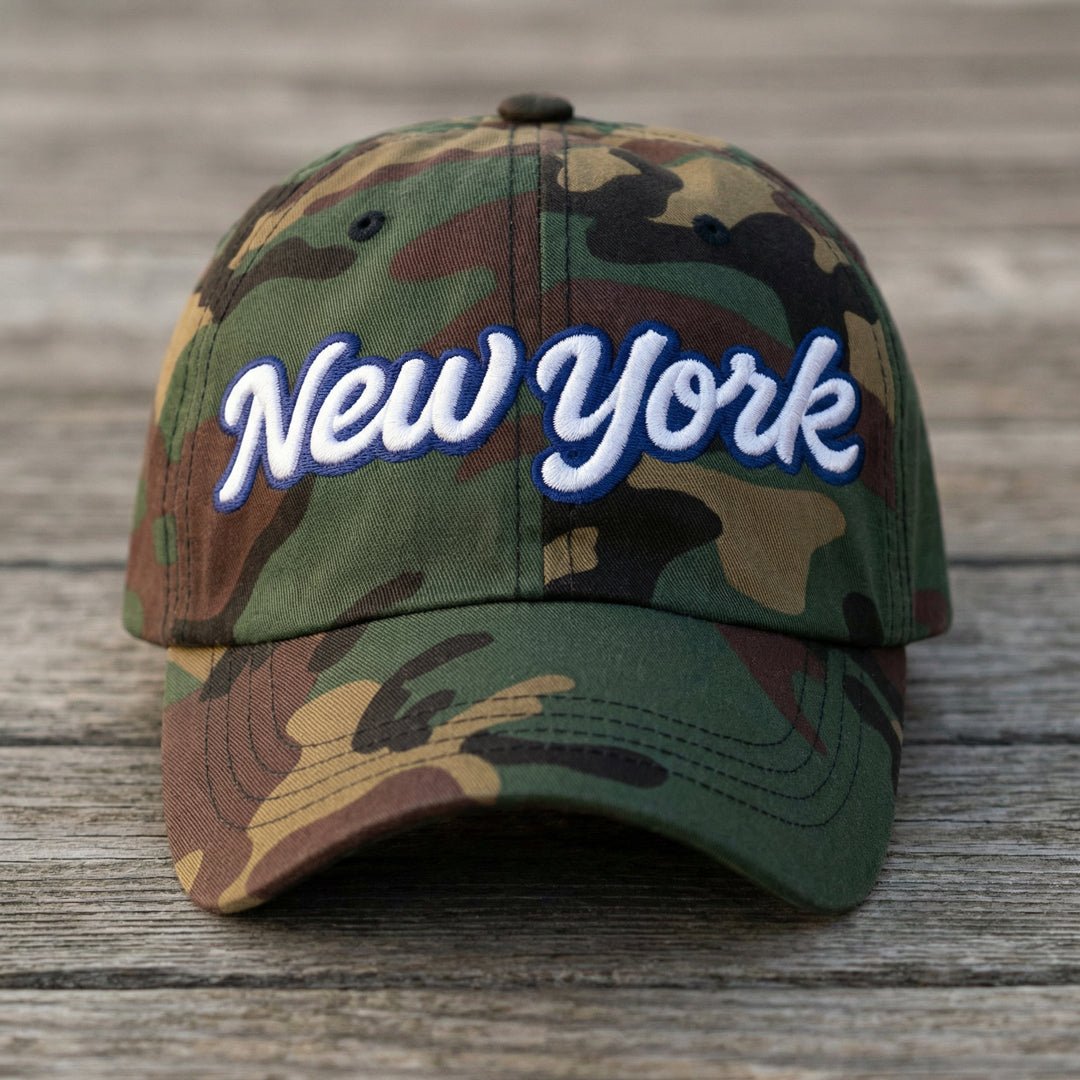 The City Collection New York Camo Patched Hat - Rebel P Customs