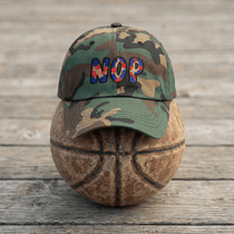 The City Collection NOP Basketball Camo Patched Hat - Rebel P Customs