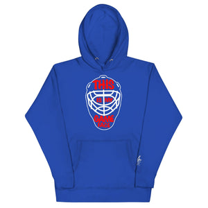 The City Collection NY Hockey Game Face Unisex Hoodie - Rebel P Customs