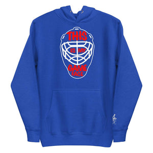 The City Collection NY Hockey Game Face Unisex Hoodie - Rebel P Customs