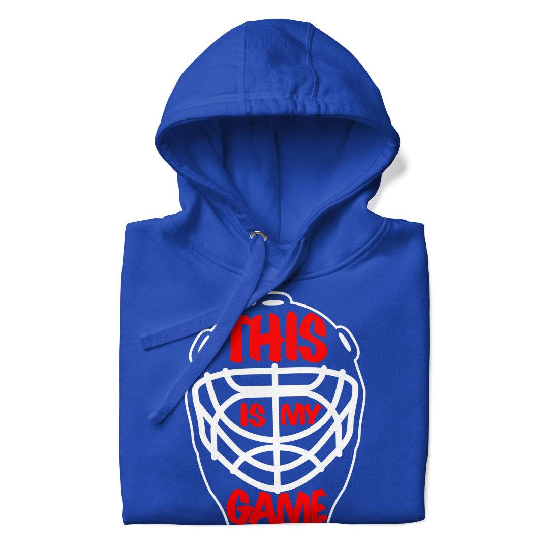 The City Collection NY Hockey Game Face Unisex Hoodie - Rebel P Customs
