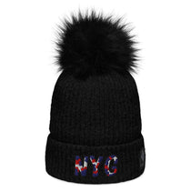 The City Collection NYG Football Patched Beanie - Rebel P Customs