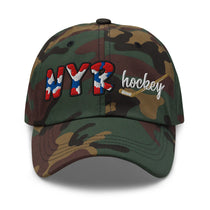 The City Collection NYR Hockey Camo Patched Hat - Rebel P Customs