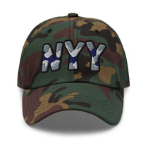 The City Collection NYY Baseball Patched Hat - Rebel P Customs