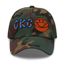 The City Collection OKC Basketball Camo Patched Hat - Rebel P Customs