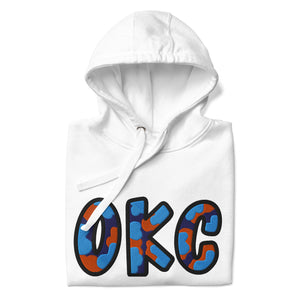 The City Collection OKC Basketball Patched Unisex Hoodie - Rebel P Customs