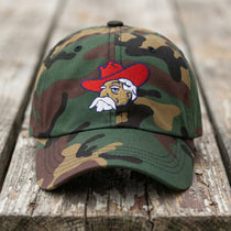 The City Collection Ole Miss Logo Camo Patched Hat - Rebel P Customs