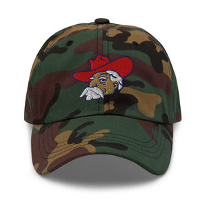 The City Collection Ole Miss Logo Camo Patched Hat - Rebel P Customs