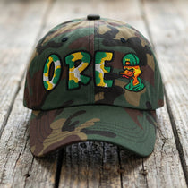The City Collection ORE Duck Camo Patched Hat - Rebel P Customs