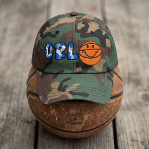 The City Collection ORL Basketball Camo Patched Hat - Rebel P Customs