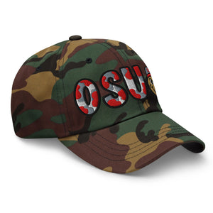 The City Collection OSU Buckeye Camo Patched Hat - Rebel P Customs