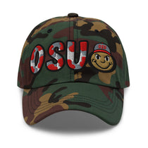 The City Collection OSU Buckeye Camo Patched Hat - Rebel P Customs