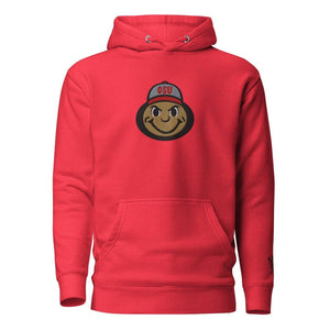 The City Collection OSU Buckeye Patched Unisex Hoodie - Rebel P Customs