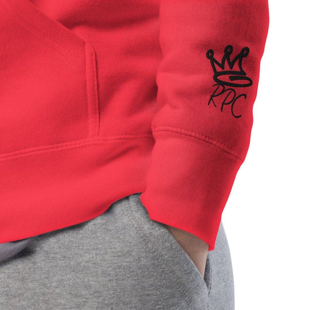 The City Collection OSU Buckeye Patched Unisex Hoodie - Rebel P Customs